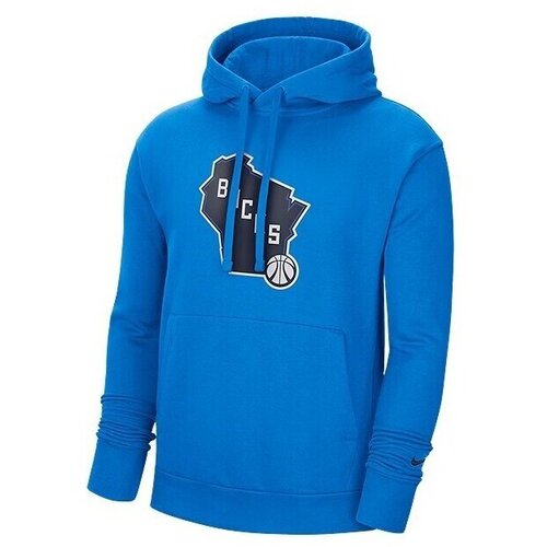 Nike Puloverji Nba Milwaukee Bucks City Edition Logo Modra Cene