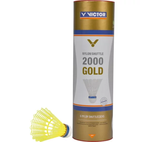 Victor Badminton žogice V-Nylon Shuttle 2000 gold, (20383903)