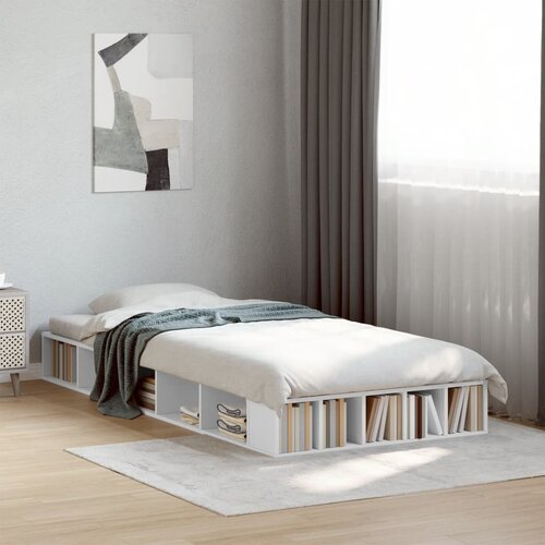 Furnova Posteljni okvir bel 75x190 cm inženirski les, (21939494) Slike