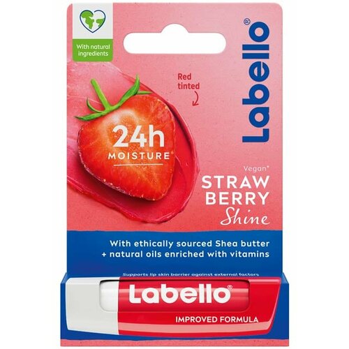 Labello strawberry Shine 4,8g Slike
