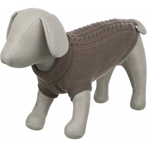 Trixie džemper za pse kenton 30cm braon Cene