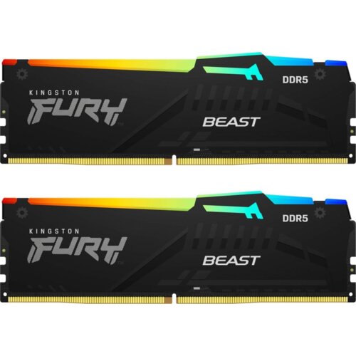 Kingston Technology FURY Beast RGB memorijski modul 16 GB 2 x 8 GB DDR5 Cijene