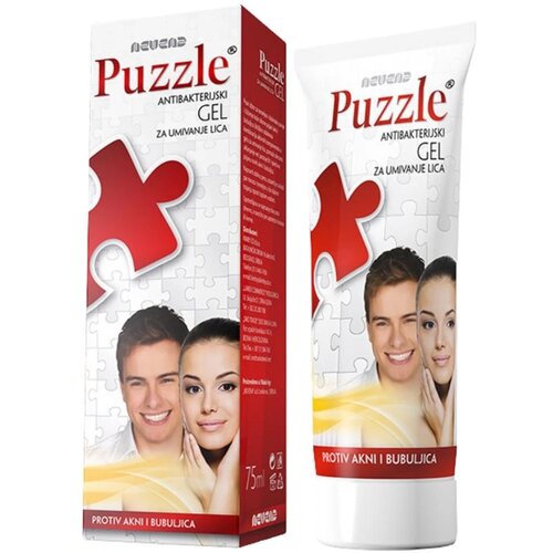 Puzzle antibakterijski gel za umivanje lica 75 ml Cene