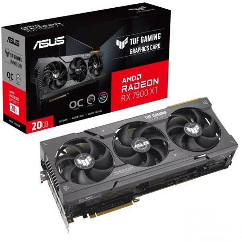 Asus TUF-RX7900XT-O20G-GAMING AMD Radeon RX 7900 XT 20GB GDDR6 320bit;HDMI,3xDP Slike