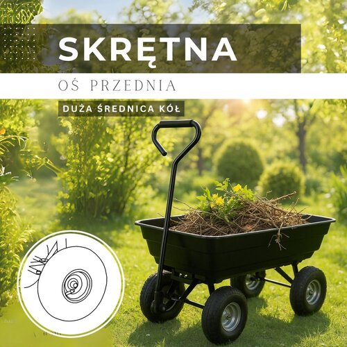  GA0083 VRTNA KOLICA 110 X 51 X 95 cm 250 KG Slike