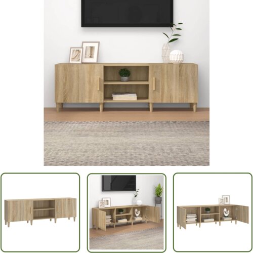 The Living Store TV omarica sonoma hrast 150x30x50 cm konstruiran les - TV Omarica, (21738334) Cene