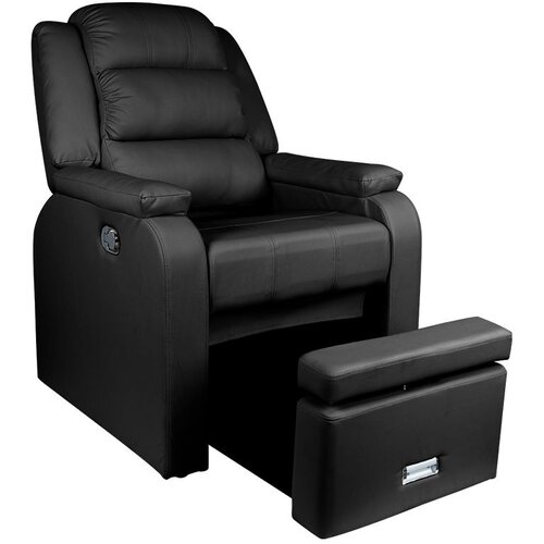 Shumee Spa stol za pedikuro Hilton v črni barvi, (21388654) Cene