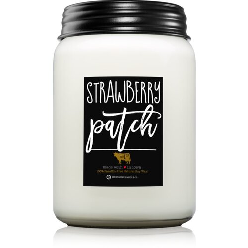 Milkhouse Candle Co. Farmhouse Strawberry Patch dišeča sveča Jar 737 g Cene