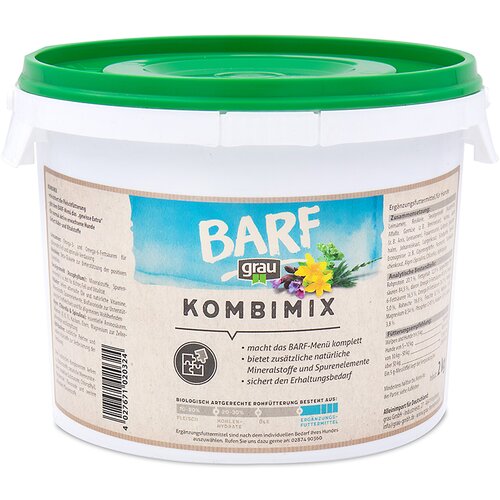 GRAU BARF KombiMix - Varčno pakiranje: 2 x 2 kg Cene