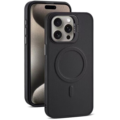 INF Ovitek za telefon z magnetnim kovinskim stojalom za iPhone iPhone 15 Pro Max, (21658247) Slike