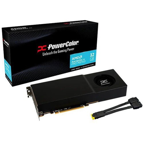 PowerColor AI PRO R9700 32G-B graphics card Cijene