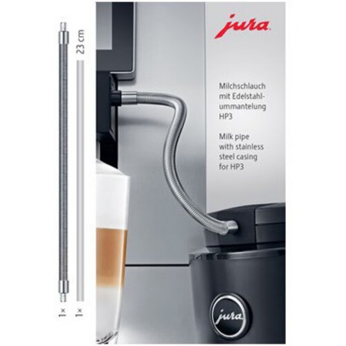 Jura Milk tube HP3 Milk tube with steel stainless coating Slike