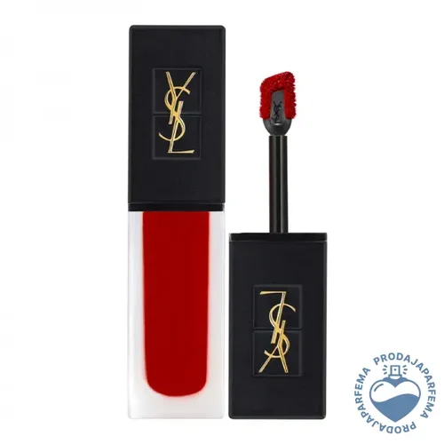 Yves Saint Laurent Tatouage Couture Velvet Cream Liquid Lipstick (N°212 Rouge Rebel) 6ml