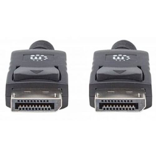 Manhattan kabel DP-DP M/M, 4K@60Hz, 1m, crni 306935 Slike