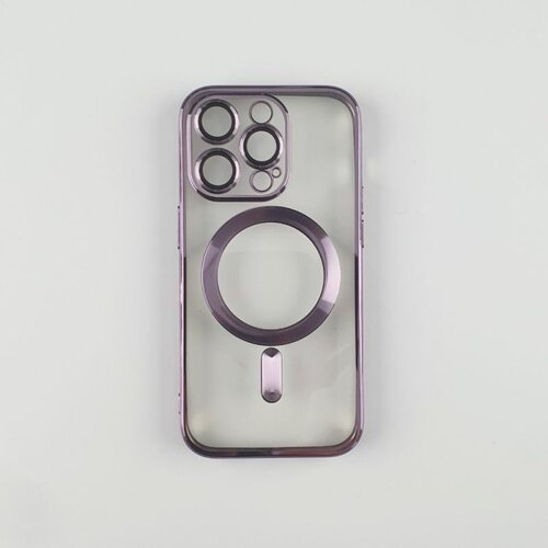 maska silikonska magsafe za iphone 14 pro max/ ljubičasta Slike