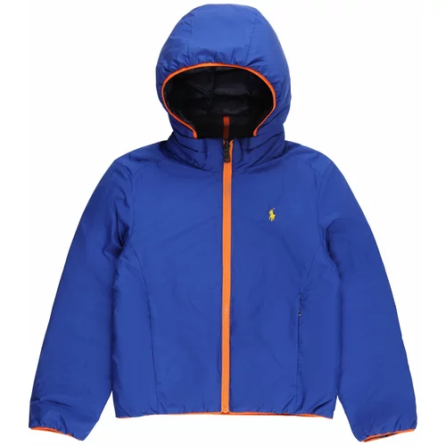 Polo Ralph Lauren Prehodna jakna modra / oranžna