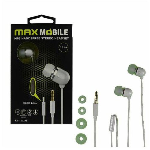 MM SLUŠALICE HANDSFREE KV-1373 BIJELE 3.5 Cijene