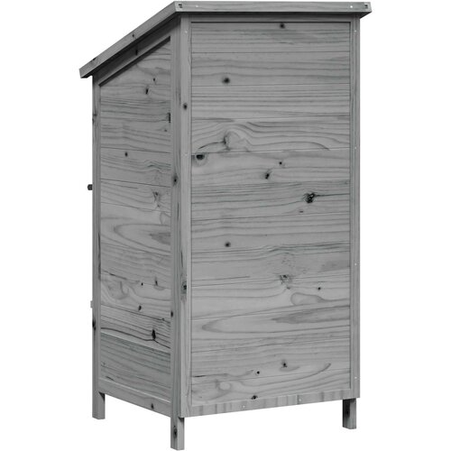 Vrtna &amp;Scaron;upa Siva 59,5 x 56 x 113,5 cm Konstruirano drvo Slike