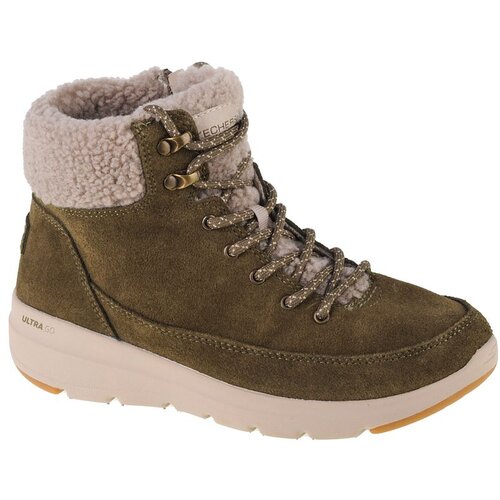 Skechers Glacial Ultra - Woodlands ženske čizme 16677-OLV Cene