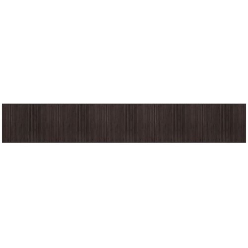 Maison Chic Preproga, Rug pravokotna temno rjava 80x500 cm bambus, (22120984) Cene