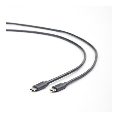 Gembird USB 3.1 kabal Type-C to Type-C CM/CM, 1m, BLACK, CCP-USB3.1-CMCM-1M Slike