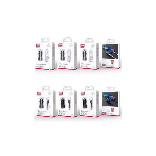 XO Auto punjač CC48 dual usb sa Micro kablom Cene