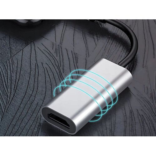  USB-C na HDMI 4K 60Hz 18cm USB 3.1-C adapter za prenosni računalnik Slike