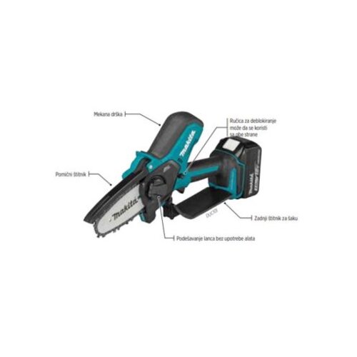 Makita UC100DZ Cordless Branch Saw 12V Slike