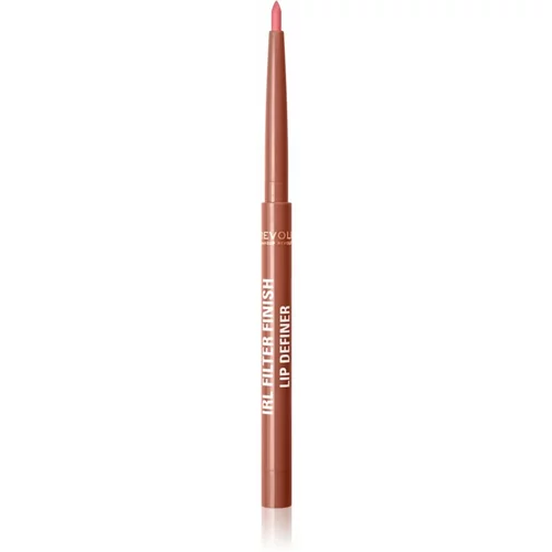 Makeup Revolution IRL Filter kremasti svinčnik za ustnice z mat učinkom odtenek Espresso Nude 0,18 g