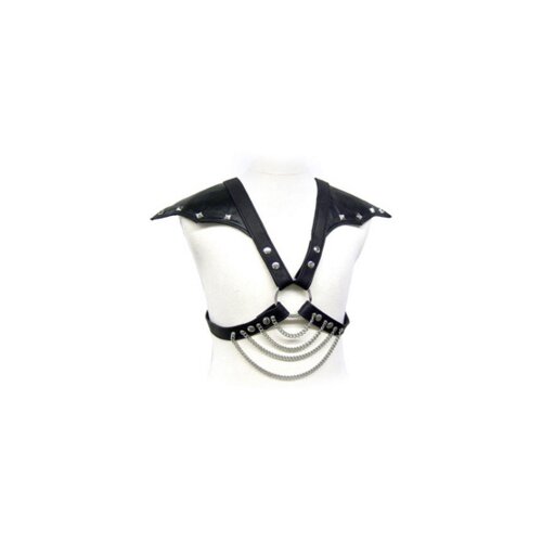 LEATHER BODY WITH SHOULDER WINGS Slike