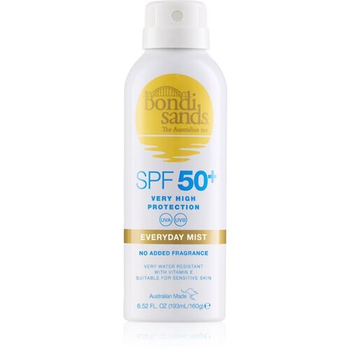 Bondi Sands SPF 50+ Everyday Mist vodoodporno pr&amp;scaron;ilo za sončenje SPF 50+ 160 g Slike