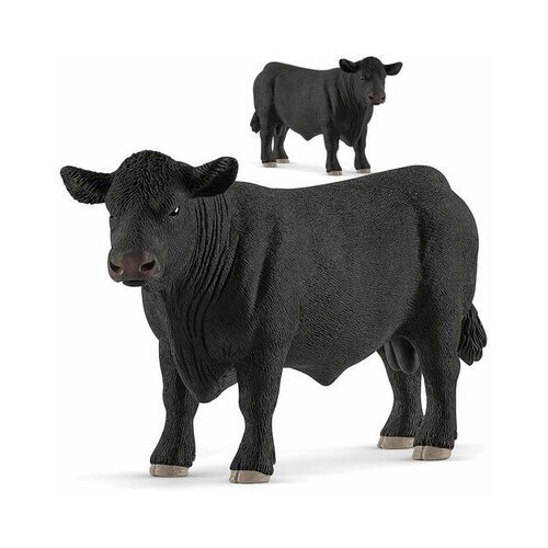 Schleich živalska figura bik angus 13879 črn Cene