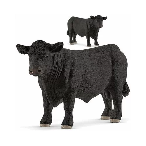 Schleich živalska figura bik angus 13879 črn