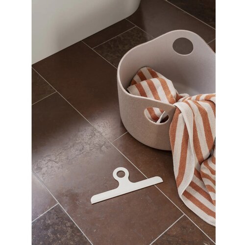 Blomus Oranžna/bež frotirna brisača iz organskega bombaža 70x140 cm Arto &amp;ndash; Slike