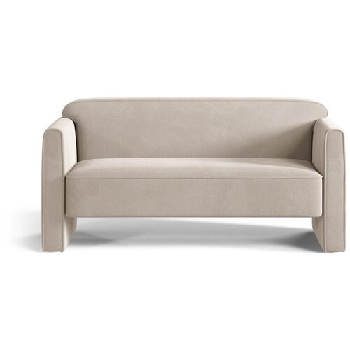 Micadoni Bež baršunasti sofa 140 cm Abby – Cijene
