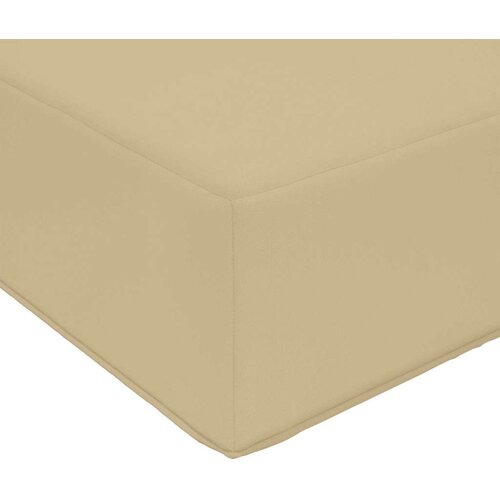  Jastuk za vanjsku sofU 2 pcs Bež Poliester - Bež 80 x 80 cm 1x sjedalo +1x naslon (3D bez bartaga) Slike