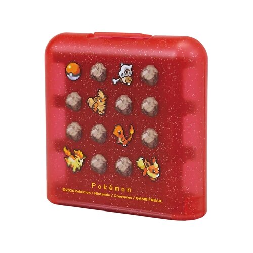 Hori Za&amp;scaron;čitna &amp;scaron;katlica - 24 GAME CARD CASE (PIXEL RED) za Nintendo Switch&amp;trade; 2, (5000366052) Slike