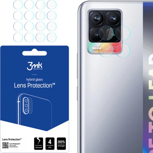 3mk OVITEK ZA TELEFON IZ KALJENEGA STEKLA REALME 8 4G ZAŠČITA ZA LEČE, (22003135) Cene