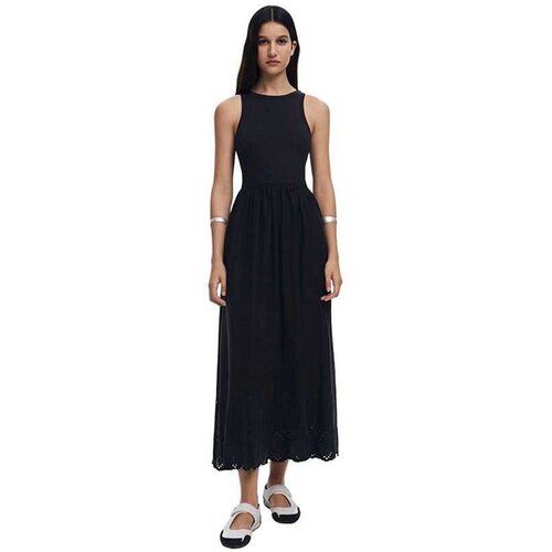 Desigual pamučna maxi haljina Slike