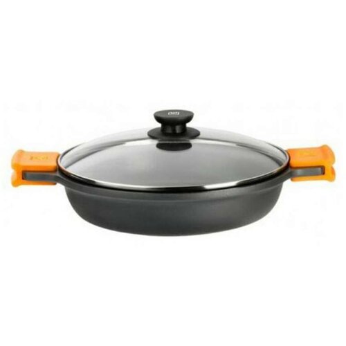  Duboka tava BRA A270532 (32 cm) Crna Crna/Narančasta Metal Aluminij Kovani Aluminij Lijevani aluminij Ø 32 cm Cijene
