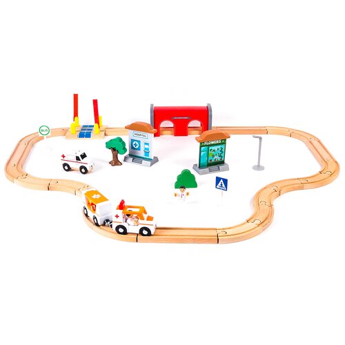  Drvena željeznička staza Aga4Kids DS5647 Cijene