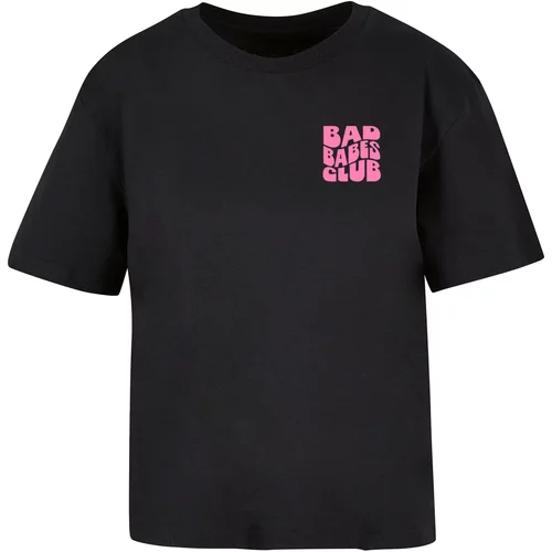 Miss Tee Women's T-shirt Bad Babes Club - black