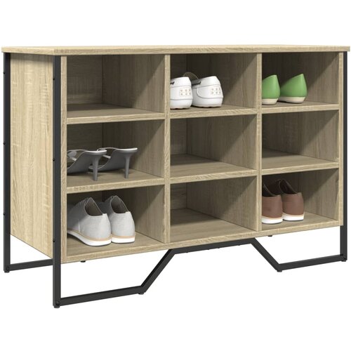 VidaXL Omarica za čevlje sonoma hrast 90x38x61,5 cm inženirski les Slike