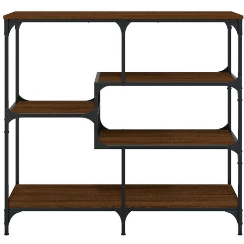 VidaXL Konzolni stol boja smeđeg hrasta 103x32x95 cm konstruirano drvo Slike
