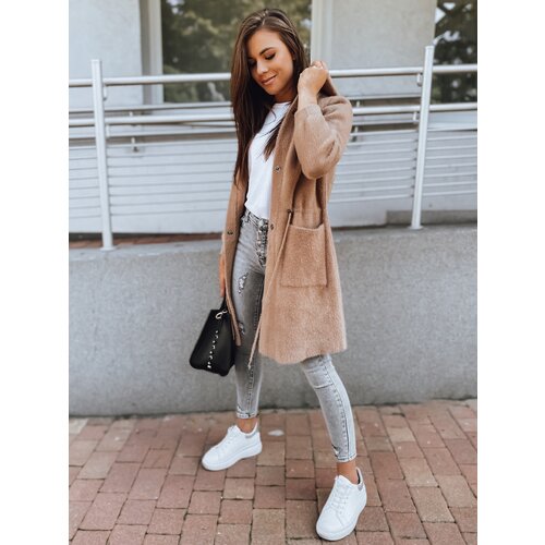 DStreet Women's coat MELBY camel NY0478 Cene