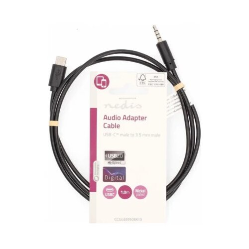 Nedis CCGL65950BK10 Adapterski kabl sa USB-om do 3,5 mm muški Cene