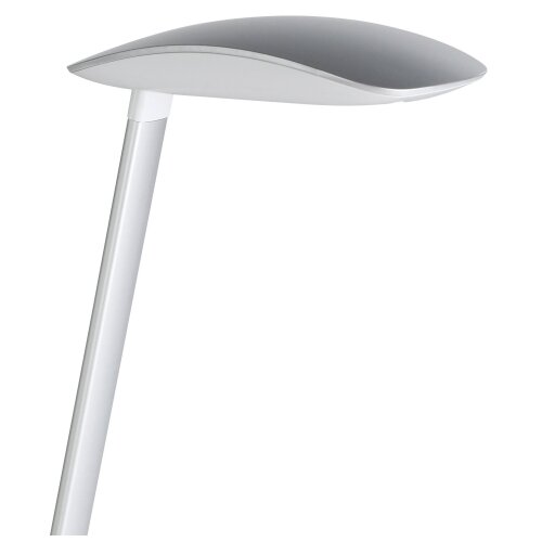 Eglo cajero stolna/1, led, 4,5w, 550lm, na dodir, usb, plastika/srebrna Slike