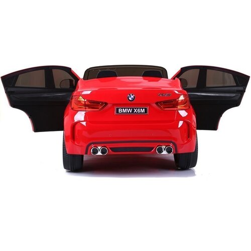 Lean Toys Otro&amp;scaron;ki avto Bmw x6m rdeča dvosed 2x120w Slike