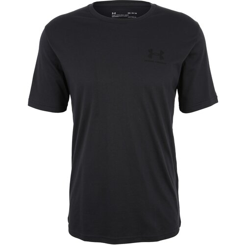 Under Armour majica sportstyle left chest ss black Cene