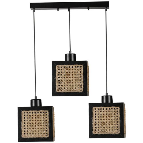 Opviq kumsal 8701-5 rattanblack chandelier Cene